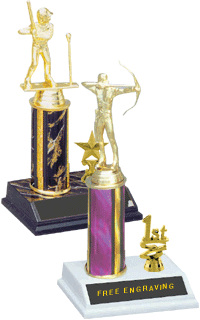 Engraved trophy sport trophy