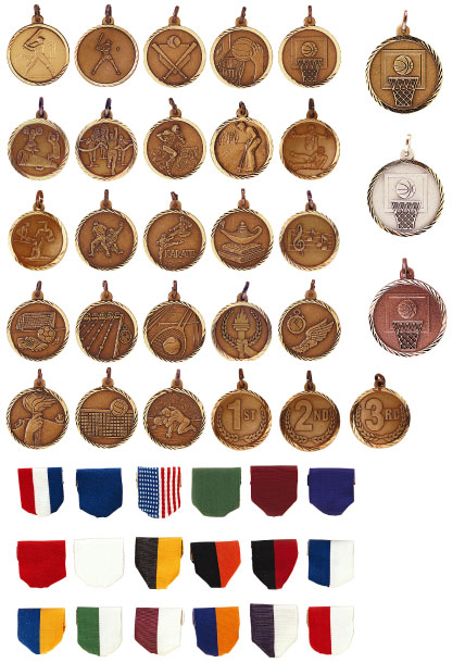 Engraved medals Sport medals