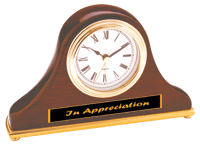 Engraved gifts Engraved Desk Clocks Engraved Nameplates