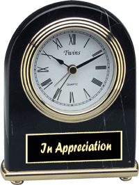 Engraved gifts Engraved Desk Clocks Engraved Nameplates