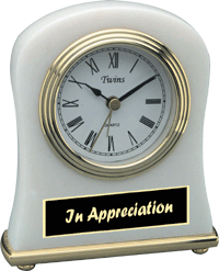 Engraved gifts Engraved Desk Clocks Engraved Nameplates